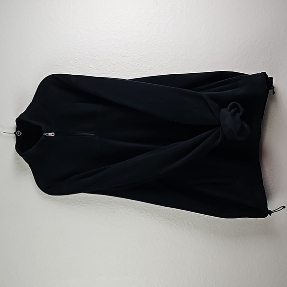 Croft & Barrow | Men's Black Fleece 1/4 Zip Pockets Jacket Sz XXL - Picture 3 of 8